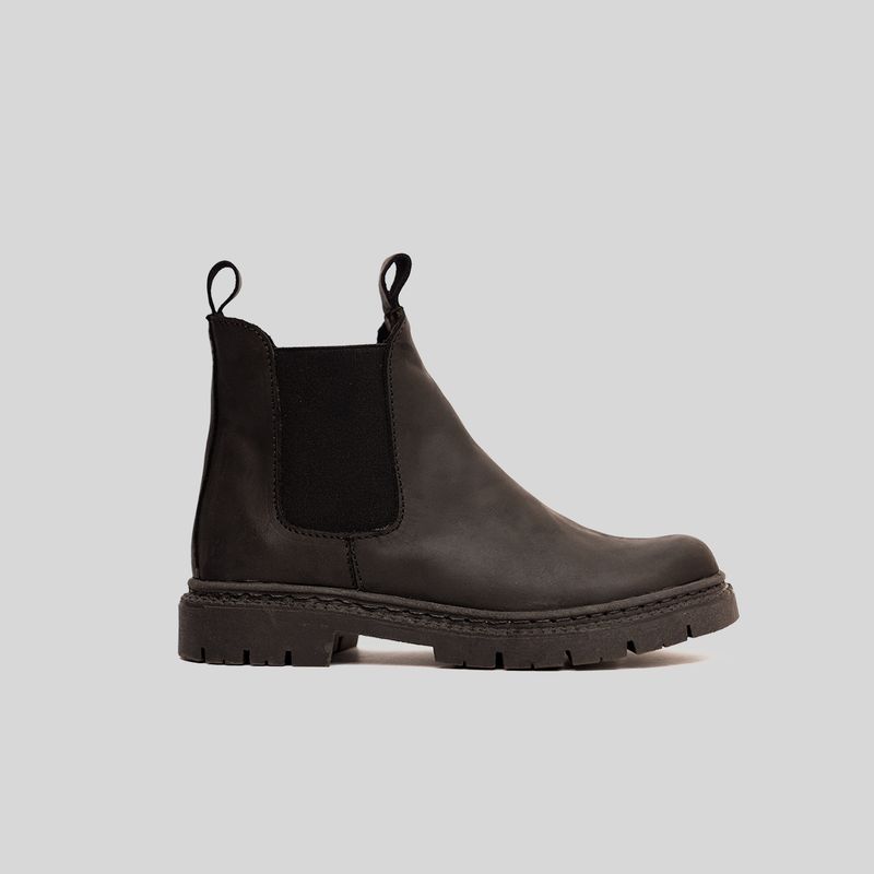 TRAUKO - Zapato Mujer Cuero Negro Trauko Boston