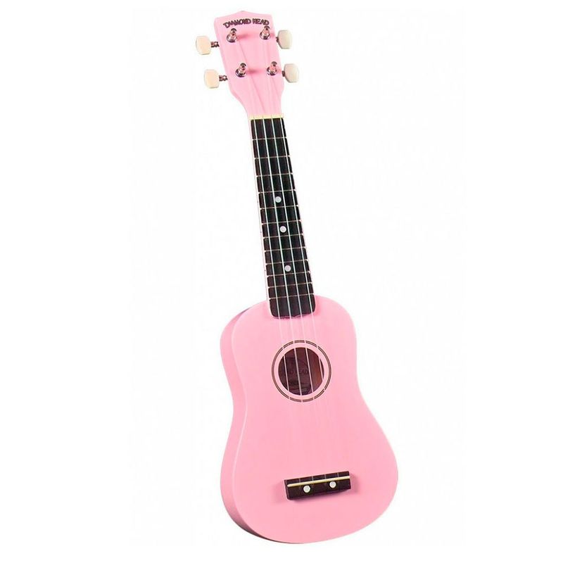 DIAMOND HEAD - DIAMOND HEAD Ukelele Acústico Soprano DU110PK Pink.