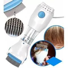 GENERICO - Cepillo Peine Aspirador Electrico Para Piojos Y Liendres.