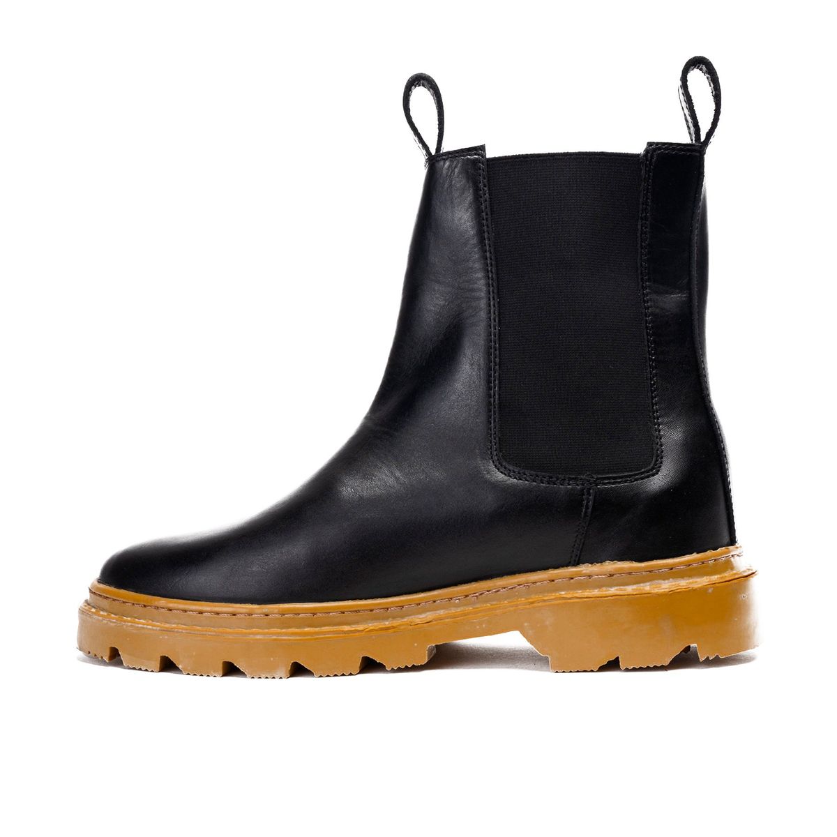 LANDAZURI - Botín Cuero Badler Mostaza Landazuri