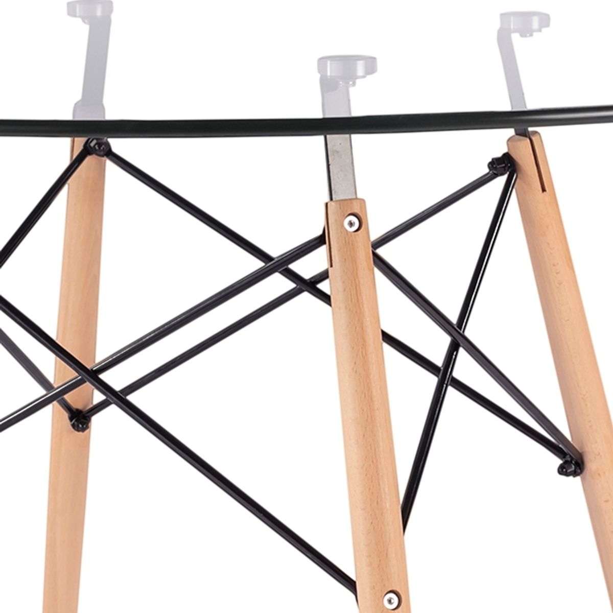 GENERICO - MESA DE VIDRIO 100 cm