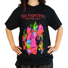 ROCK OFF OFFICIALLY LICENSED PRODUCTS - Polera de Foo Fighters con diseño de Wasting Light