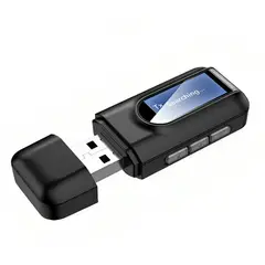 TECNOLAB - ADAPTADOR TRANSMISOR RECEPTOR BLUETOOTH 5.0 USB NOTEBOOK PC