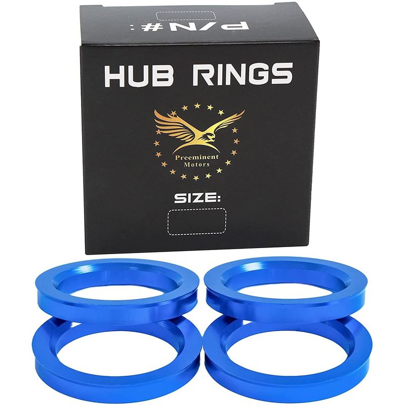 GENERICO - 73.1 a 64.1 Anillos Aluminio Centradores Llantas Rueda