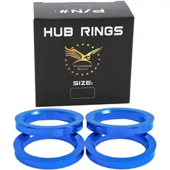 GENERICO - 73.1 a 64.1 Anillos Aluminio Centradores Llantas Rueda