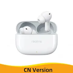 REALME - Auriculares bluetooth con reducción de ruido Buds T300 - Blanco