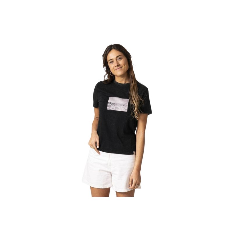KIVUL - Polera Zaka Reciclada Negro KIVUL