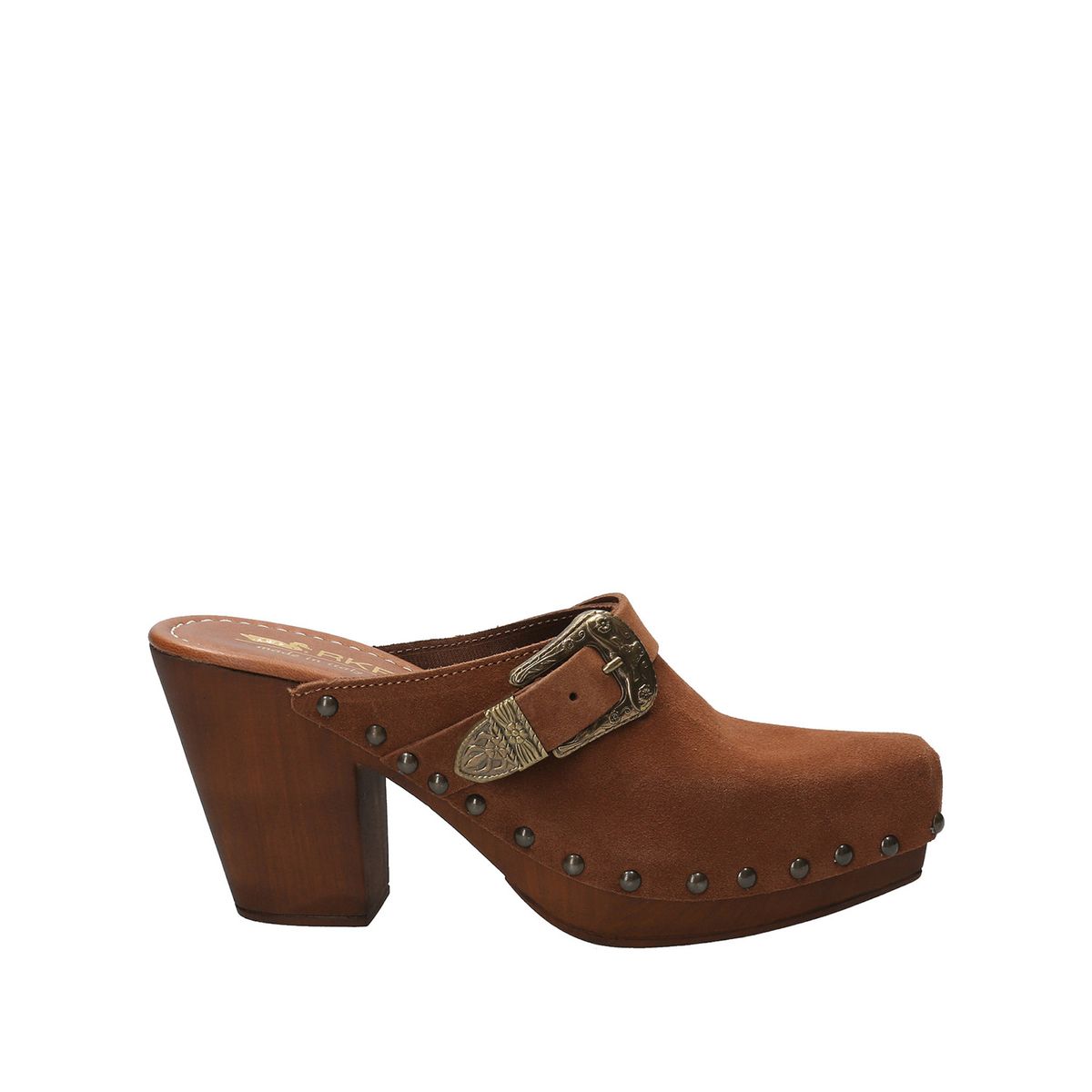 ROCKFORD - Sueco Cuero Mujer Padua Café ROCKFORD