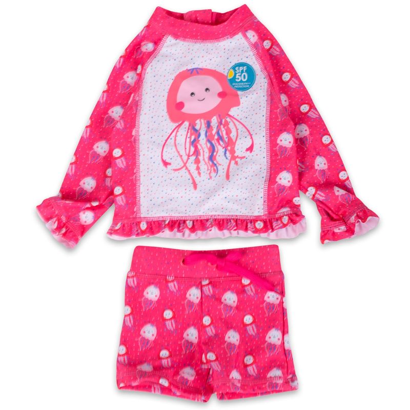 PILLIN - Traje de baño Bebe Niña Coral Pillin PILLIN