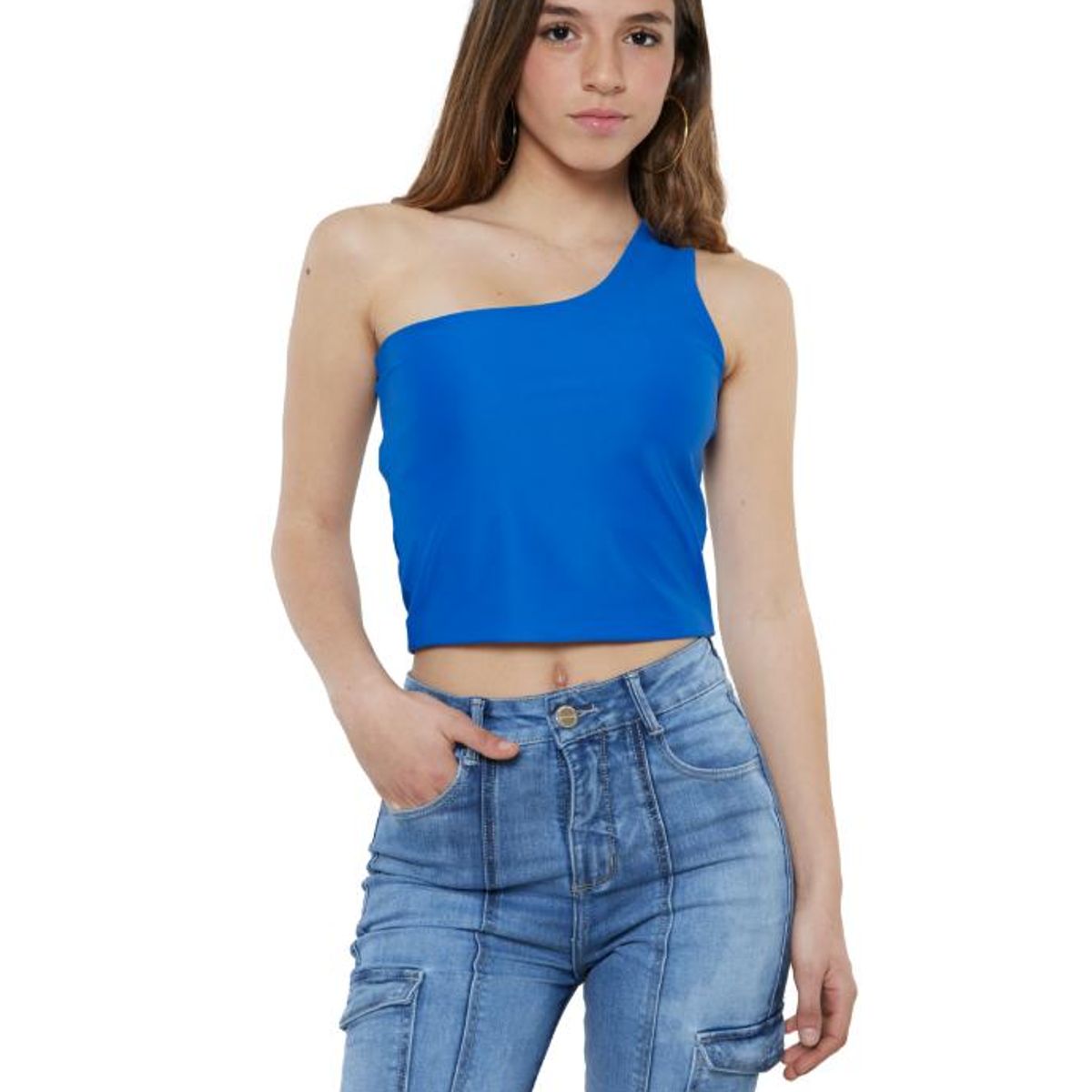 DIVINO JEANS - Polera Michigan II Azulina Divino Jeans