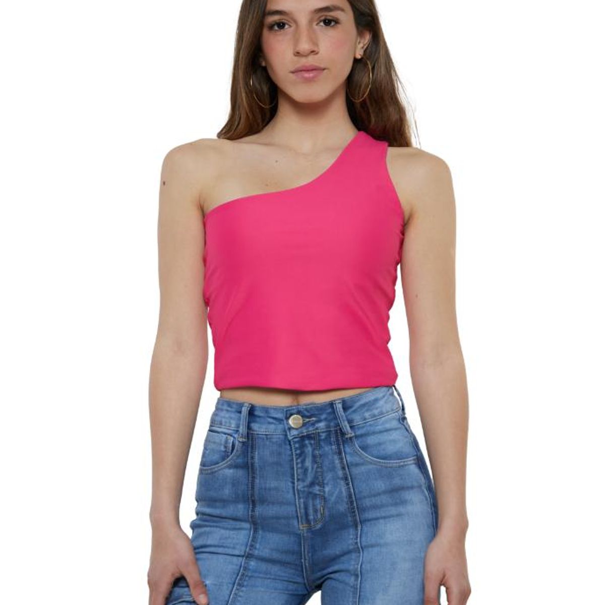 DIVINO JEANS - Polera Michigan III Fucsia Divino Jeans