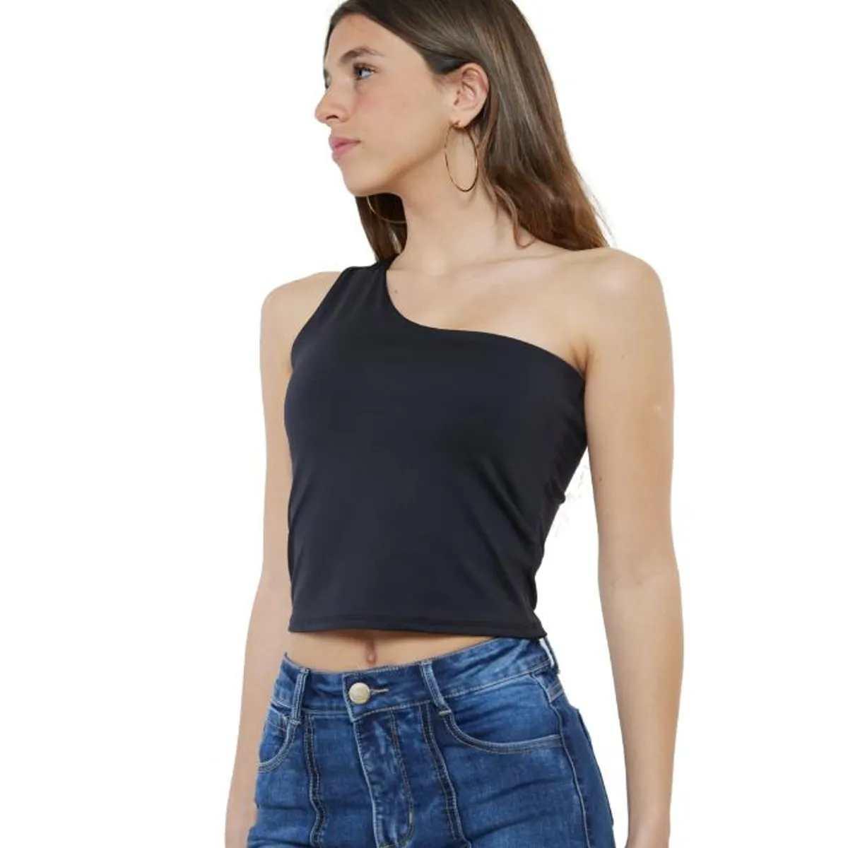 DIVINO JEANS - Polera Michigan I Negra Divino Jeans