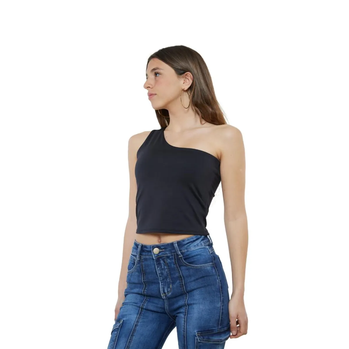 DIVINO JEANS - Polera Michigan I Negra Divino Jeans