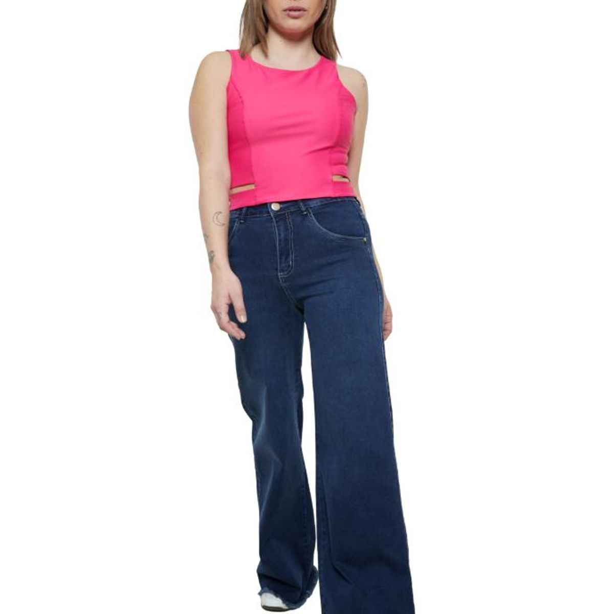 DIVINO JEANS - Polera Baikal IV Magenta Divino Jeans - Magenta