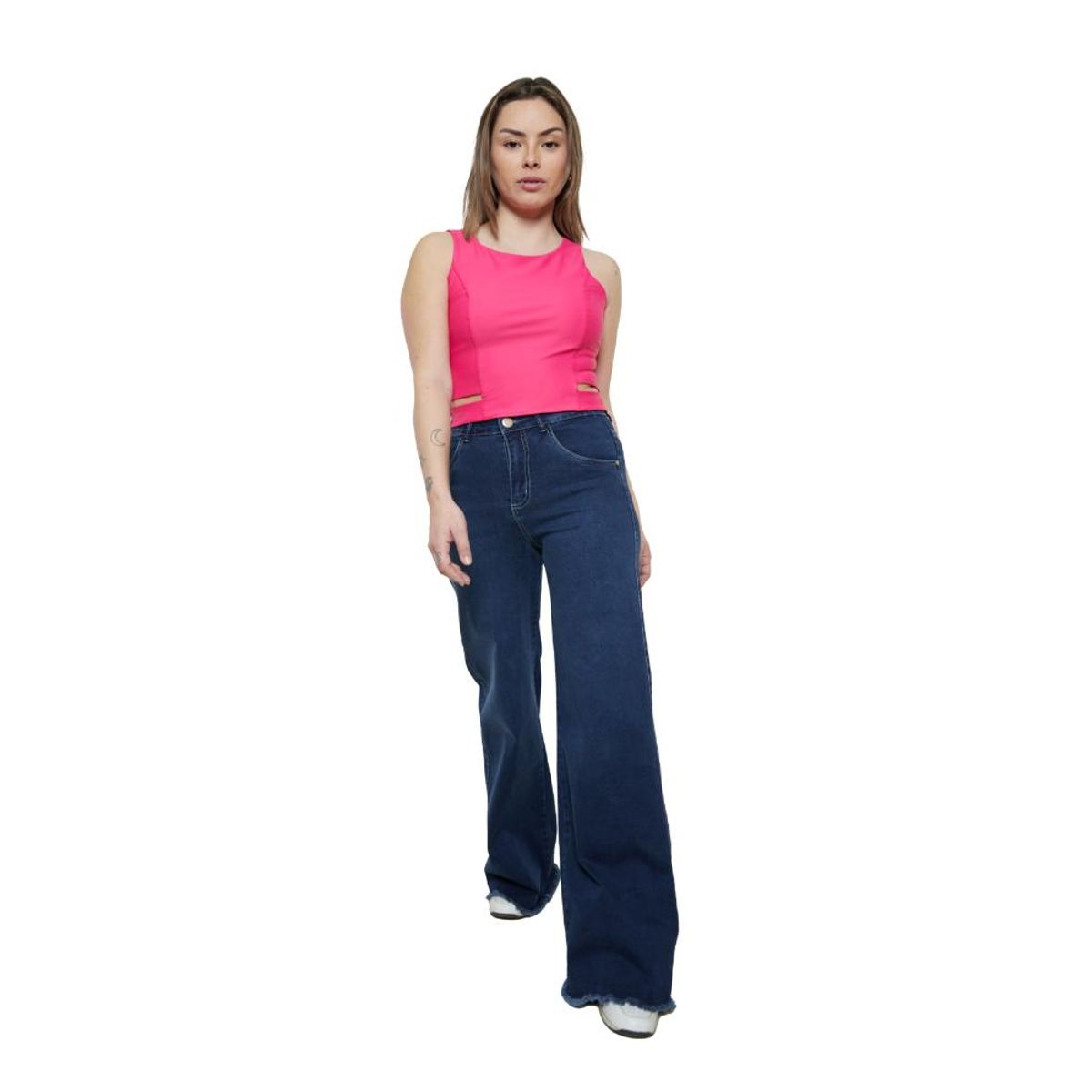 DIVINO JEANS - Polera Baikal IV Magenta Divino Jeans - Magenta