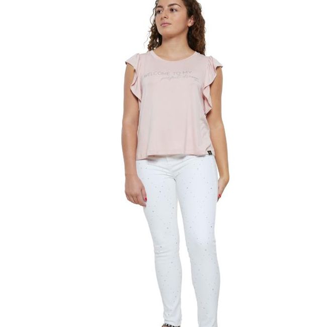 DIVINO JEANS - Polera Dulce II Palo Rosa Divino Jeans