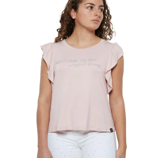 DIVINO JEANS - Polera Dulce II Palo Rosa Divino Jeans