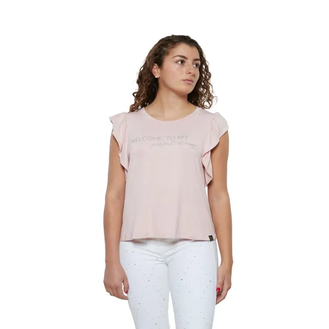 DIVINO JEANS - Polera Dulce II Palo Rosa Divino Jeans