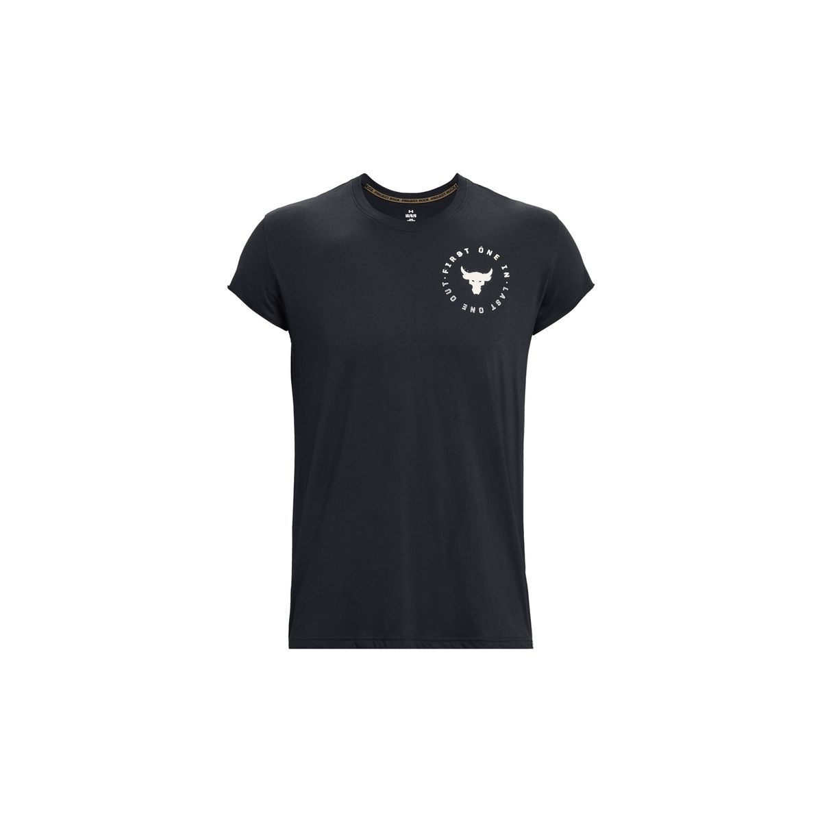 UNDER ARMOUR - Polera manga JP Project Rock hombre Negro UNDER ARMOUR