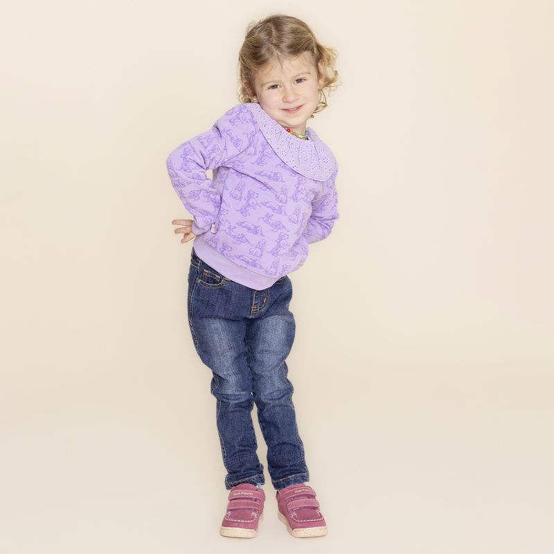 HUSH PUPPIES - Polerón Niña Greta [1-3] Azul Cielo HUSH PUPPIES