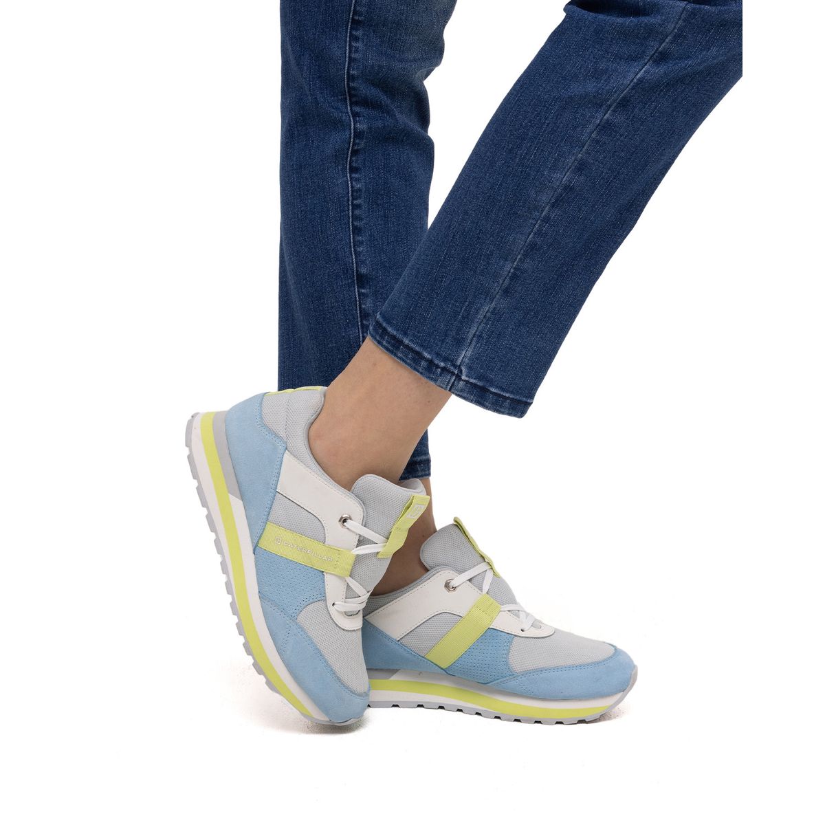 CAT - Zapatilla Mujer Ventura Elevated Azul CAT