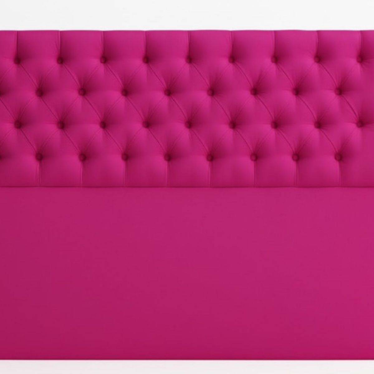 FLOBAL - RESPALDO DE 2 PLAZAS Fucsia CAPITONES