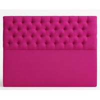 RESPALDO DE 2 PLAZAS Fucsia CAPITONES