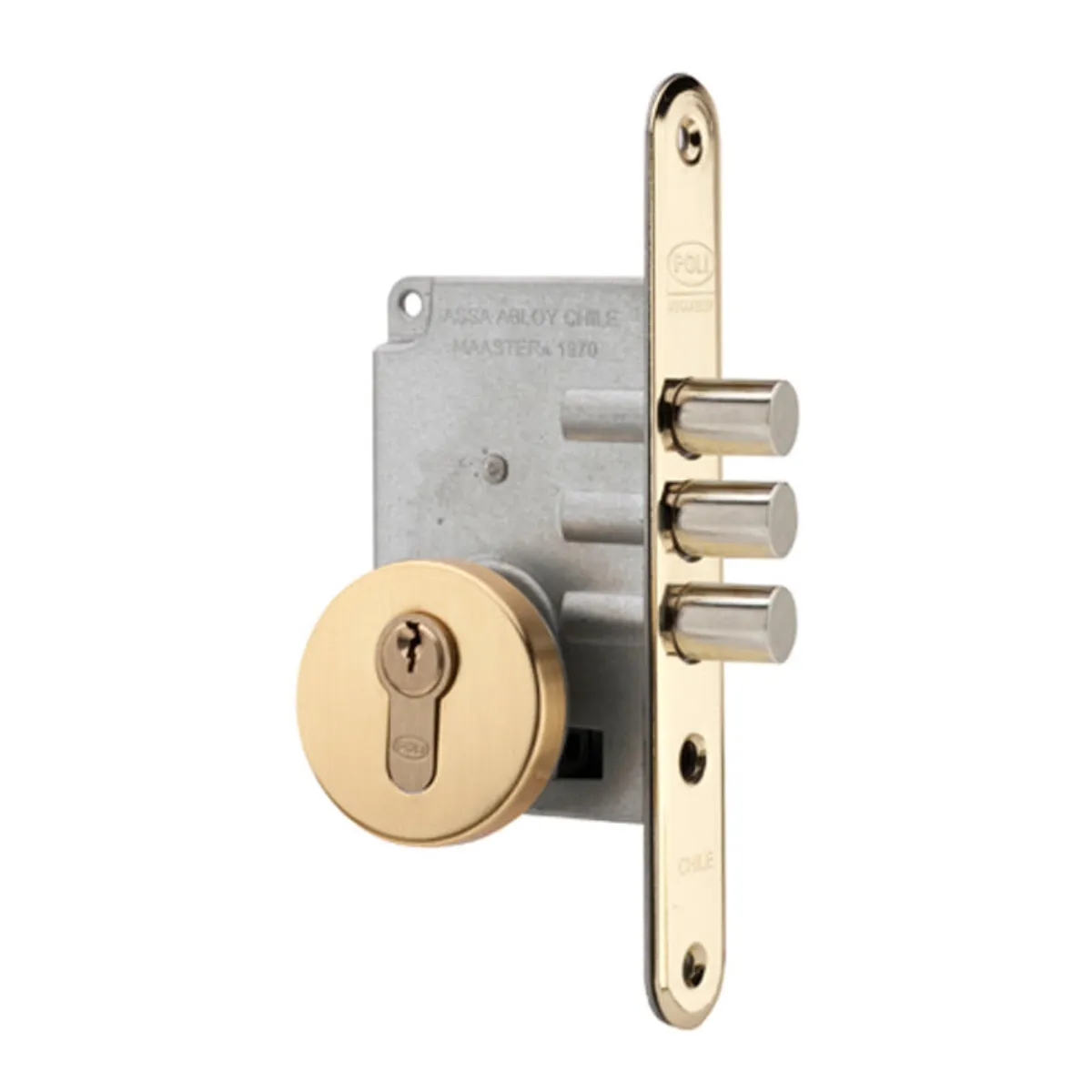 POLI - Cerrojo de Seguridad POLI 1970 Bronce