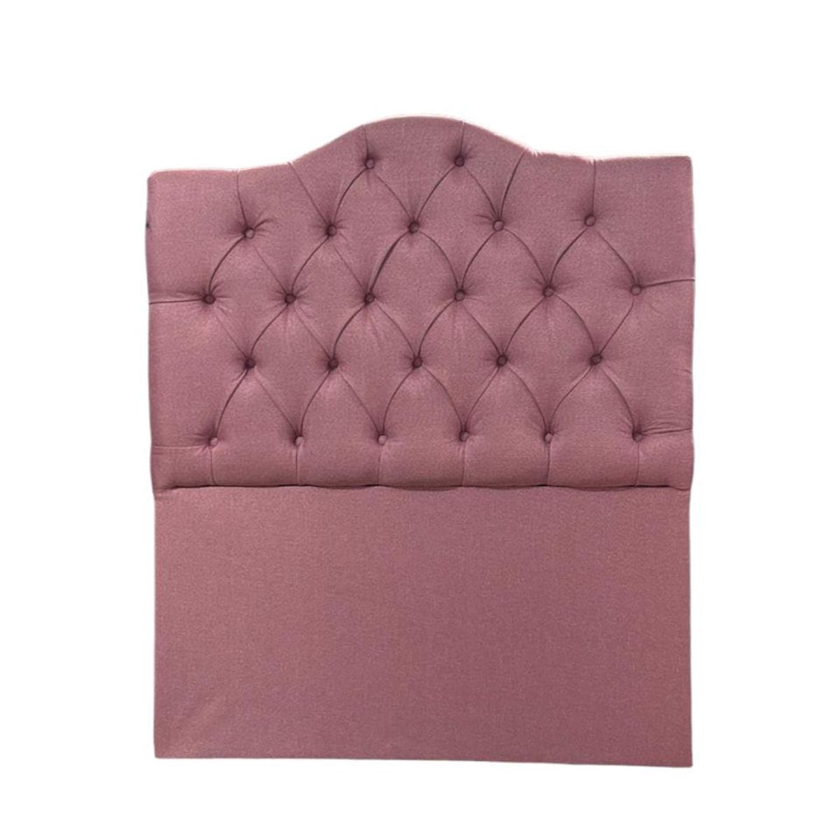 FLOBAL - Respaldo 1,5 plazas rosado lino