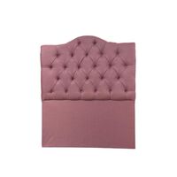 Respaldo 1,5 plazas rosado lino