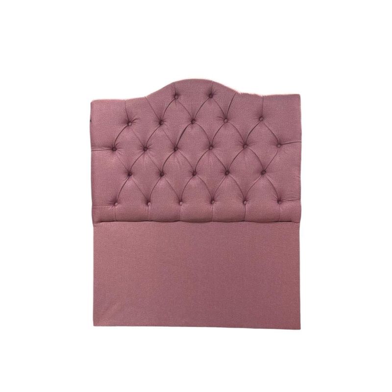 FLOBAL - Respaldo 1,5 plazas rosado lino FLOBAL