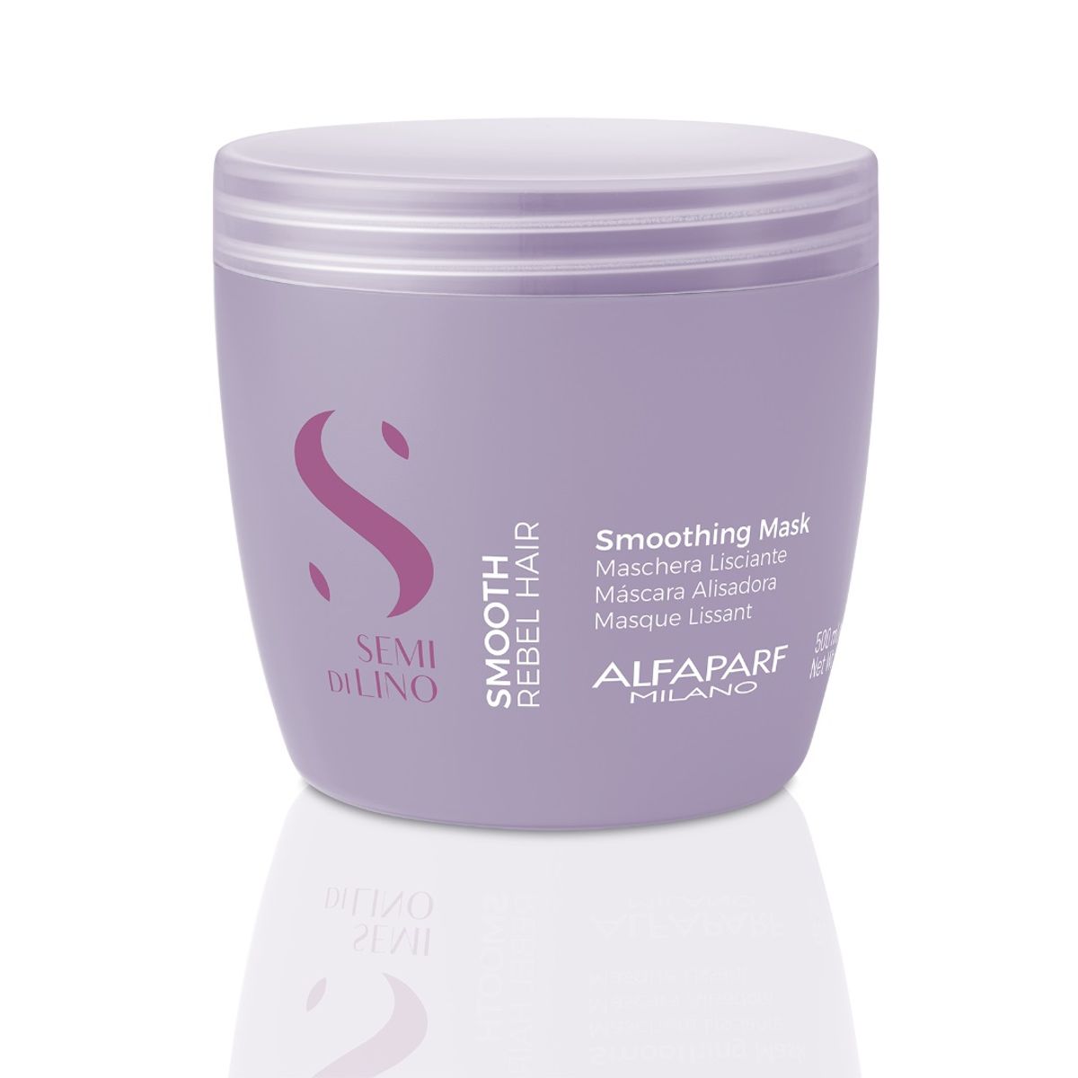 ALFAPARF MILANO - MASCARILLA ALFAPARF SEMI DI LINO SMOOTH ALISADORA 500 ML..-
