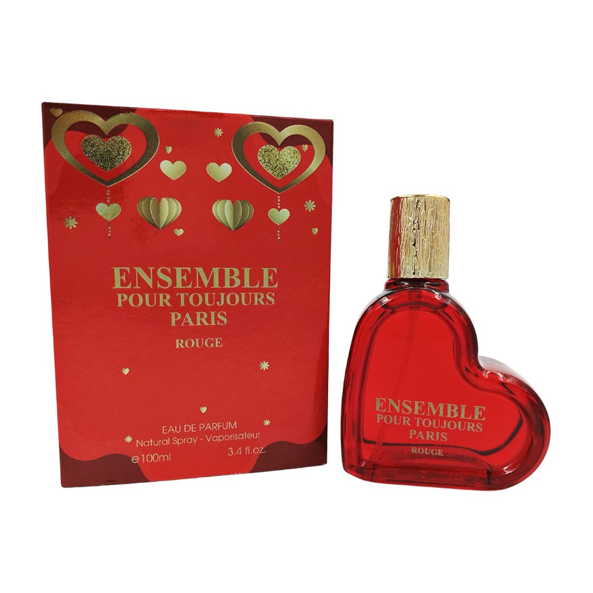 FRAGRANCE COUTURE - FC Ensemble Pour Toujours Paris Rouge EDP 100 ml  Turquesa