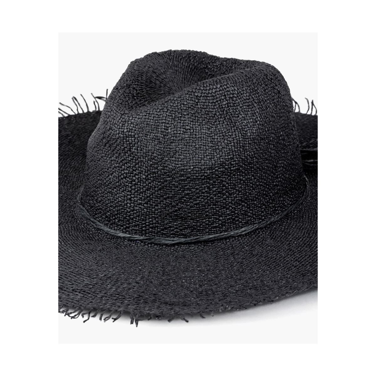LOUNGE - Sombrero Mujer Borde Deshilachado LOUNGE
