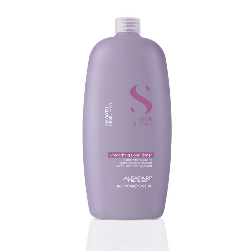 ALFAPARF MILANO - ACONDICIONADOR ALFAPARF SEMI DI LINO SMOOTH ALISADOR 1000 ML..-