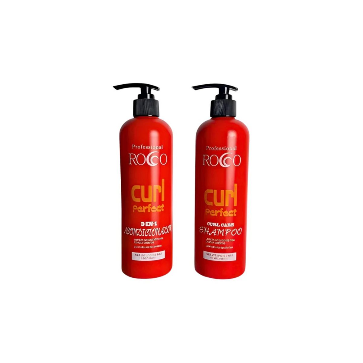 GENERICO - Rocco® Shampoo Para Cabello Crespo Mejora dureza Oliva 500ml.