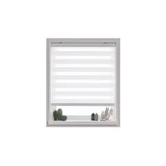 GENERICO - Cortina Roller Dúo Blanca 80x200cm