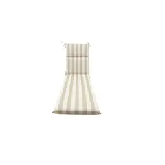 GENERICO - COJIN REPOSERA POLY RAYAS BEIGE - BLANCO - OUTZEN