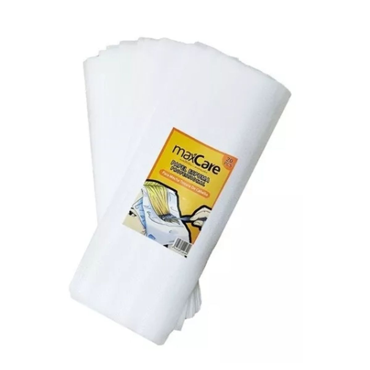GENERICO - MaxCare® Papel Mecha Espuma de 20 Pcs.