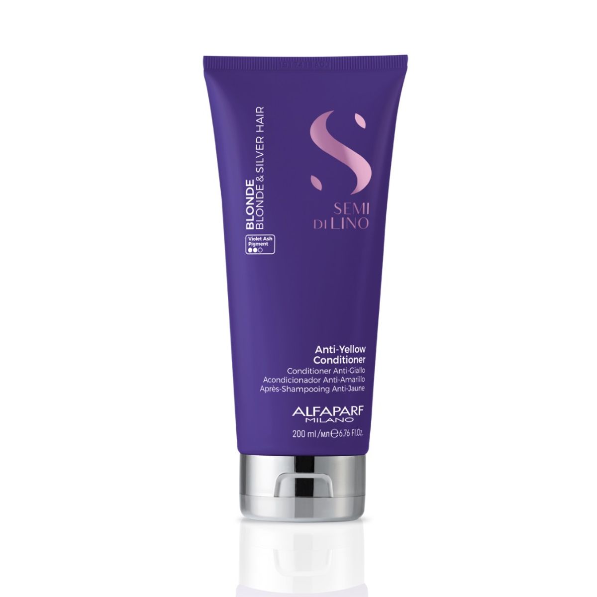 ALFAPARF MILANO - ACONDICIONADOR MATIZADOR RUBIOS BLONDE ALFAPARF 200 ML..-