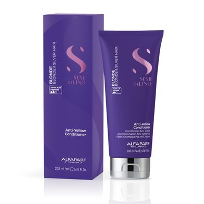 Imagen 2 del producto ACONDICIONADOR MATIZADOR RUBIOS BLONDE ALFAPARF 200 ML..-