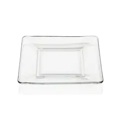 LIBBEY - Plato Cuadrado Vidrio 26 cm