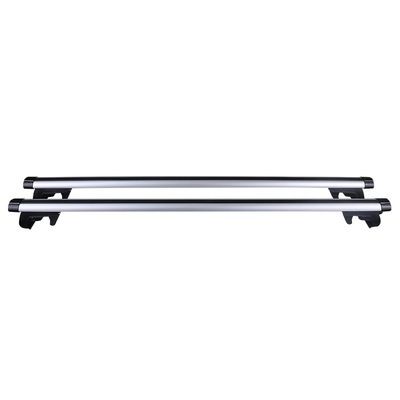 Barra Porta Equipaje Universal Aluminio 135 cms + Llave de Seguridad