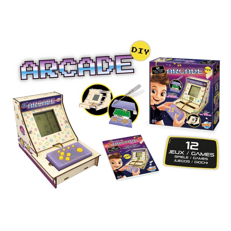 GENERICO - BUKI 2167 SUPER VIDEO JUEGO PARA ENSAMBLAR APRENDE