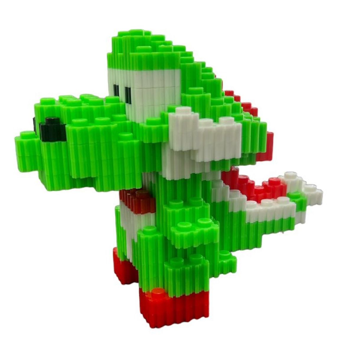 GENERICO - ARMABLE 3D MICRO BLOCKS YOSHI 11CM 535 PIEZAS