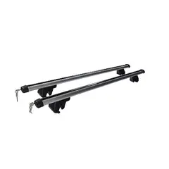 FLAMINGOS - Barra Porta Equipaje Universal Aluminio 116 cms + Llave