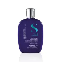 ALFAPARF MILANO - SHAMPOO MATIZADOR AZUL CABBELLOS CASTAÑOS BRUNETTE ALFAPARF 250 ML.