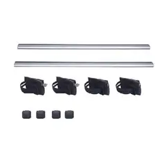 FLAMINGOS - Barra Porta Equipaje Lazo Universal Aluminio 137 cms + Llave