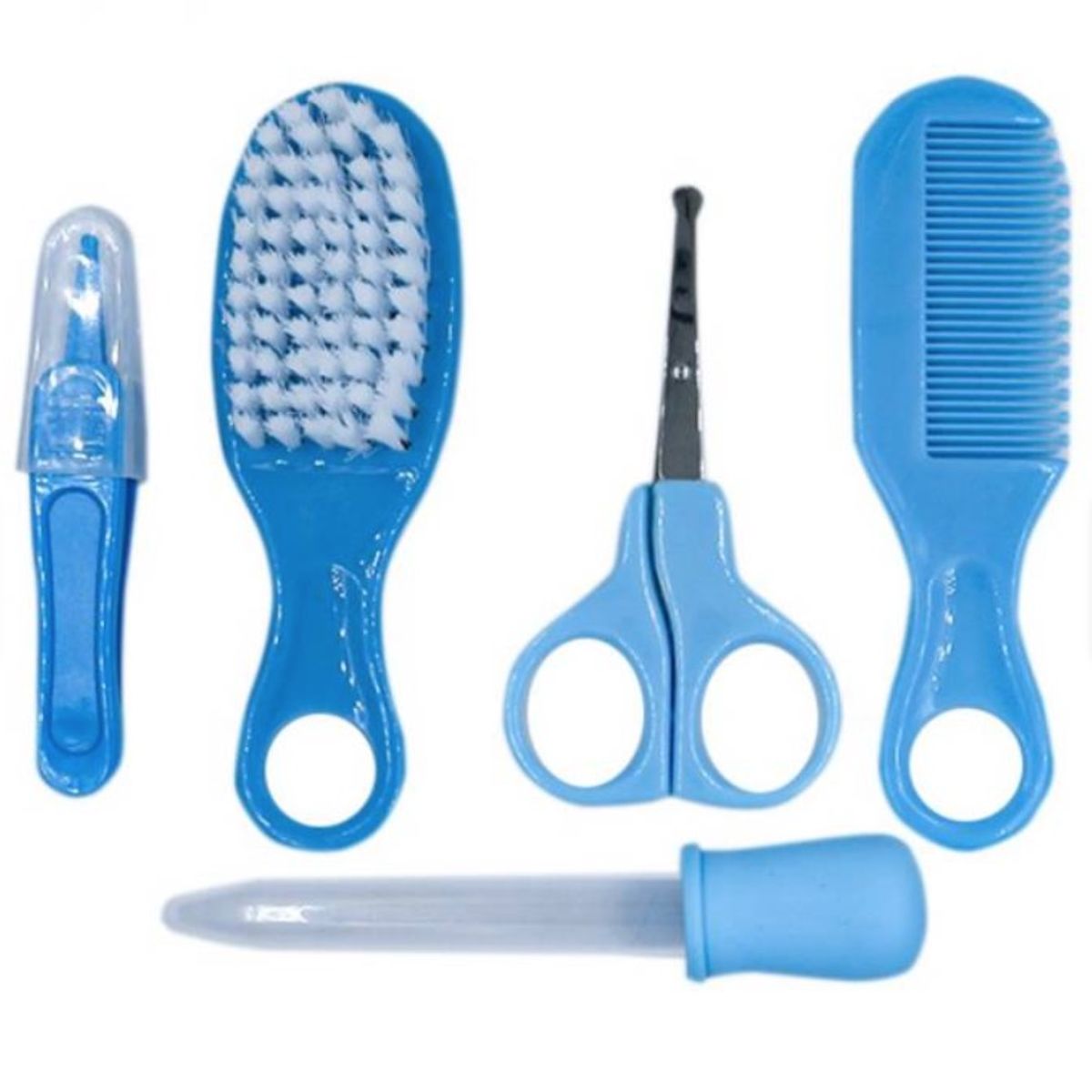 GENERICO - Kit De Higiene Salud Y Cuidados Recién Nacido Med Celeste