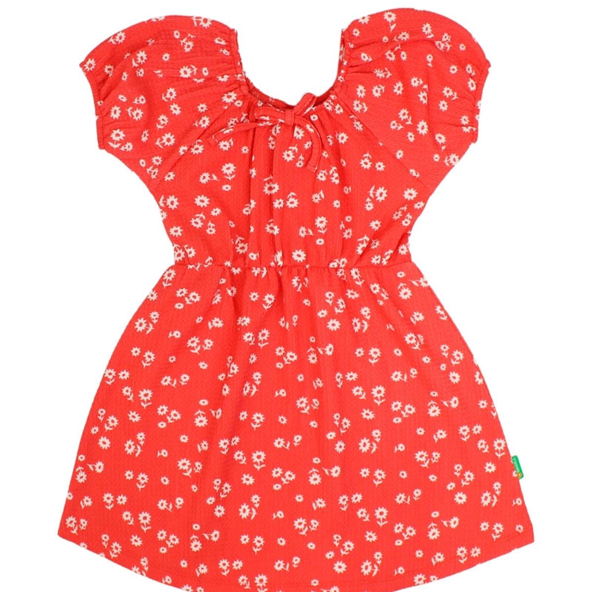 FICCUS - Vestido Kids Niña Oasis Rojo
